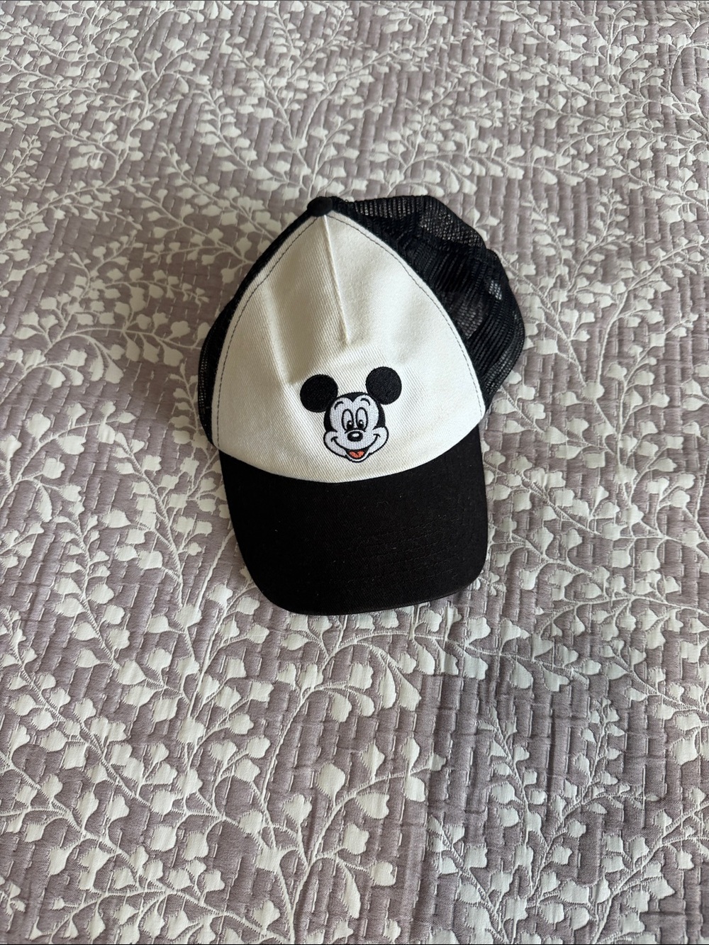 Kids Black and White Character Trucker Hat